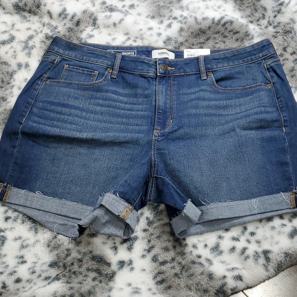 NWT Women's Sonoma Jean Shorts Size 18